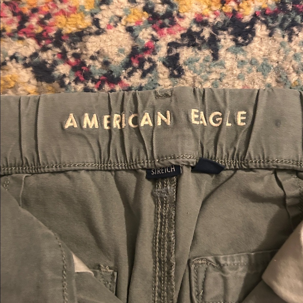 American Eagle Outfitters women Cargo Pants in Sage - Picture 2 of 5
